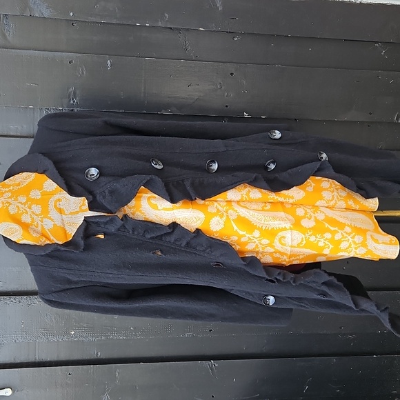 Alfani Boiled Merino Wool Coat S - Picture 11 of 16